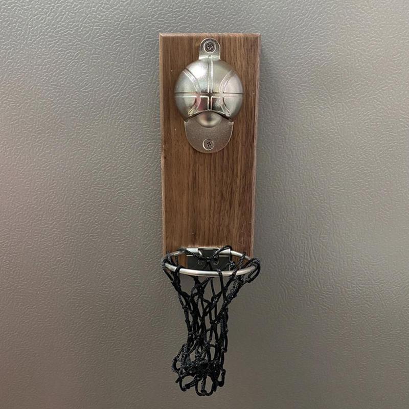 Basketball Hoop Wall Mount Bottle Opener