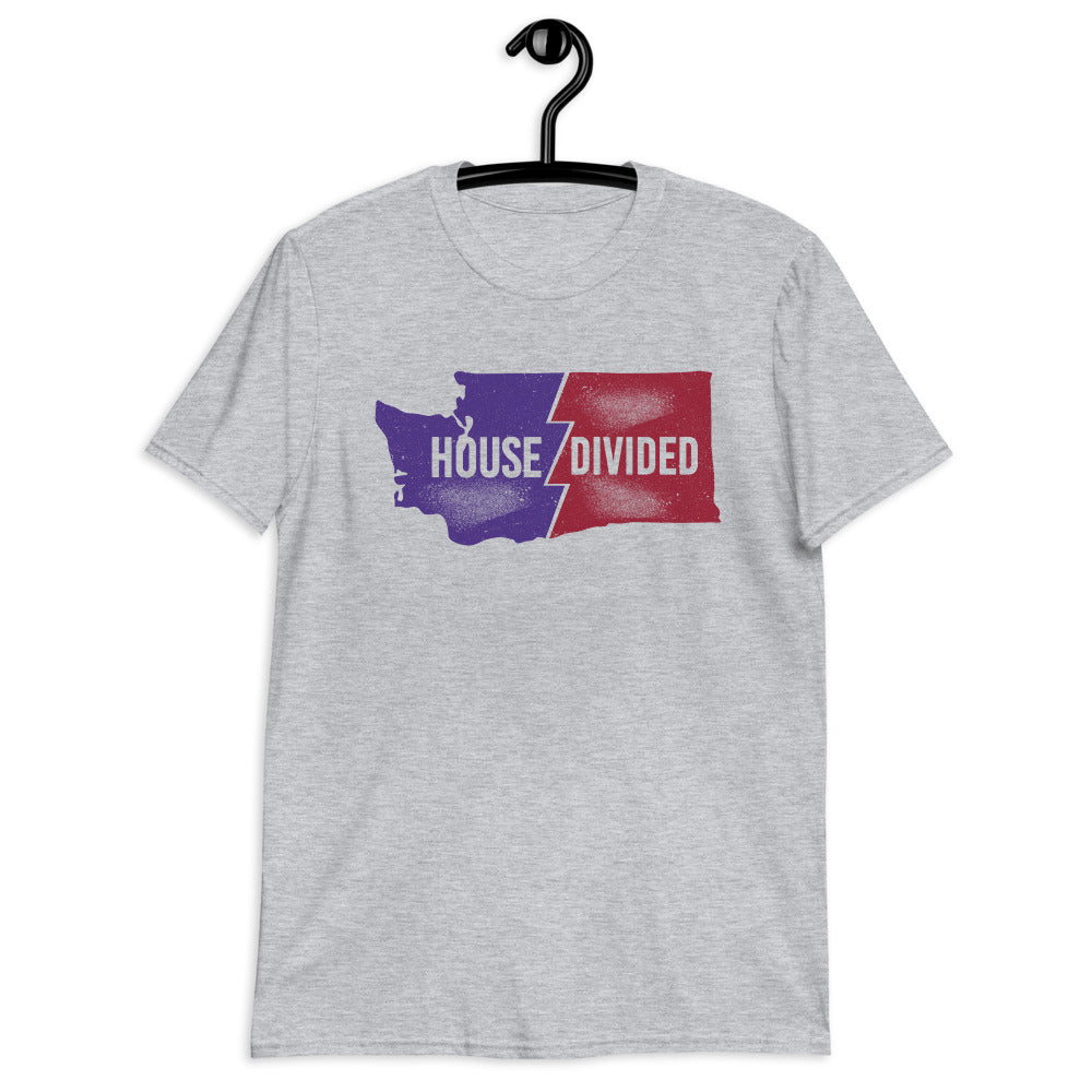 Washington State "House Divided" Tee | UW vs WSU Rivalry | Huskies vs Cougars | Apple Cup